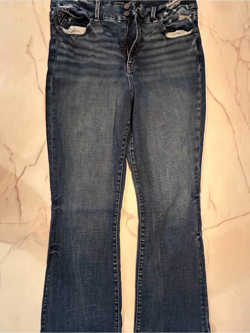 Buckle Women's Dark Blue Bootcut Jeans